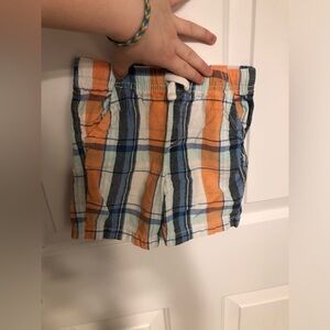 Boys plaid shorts